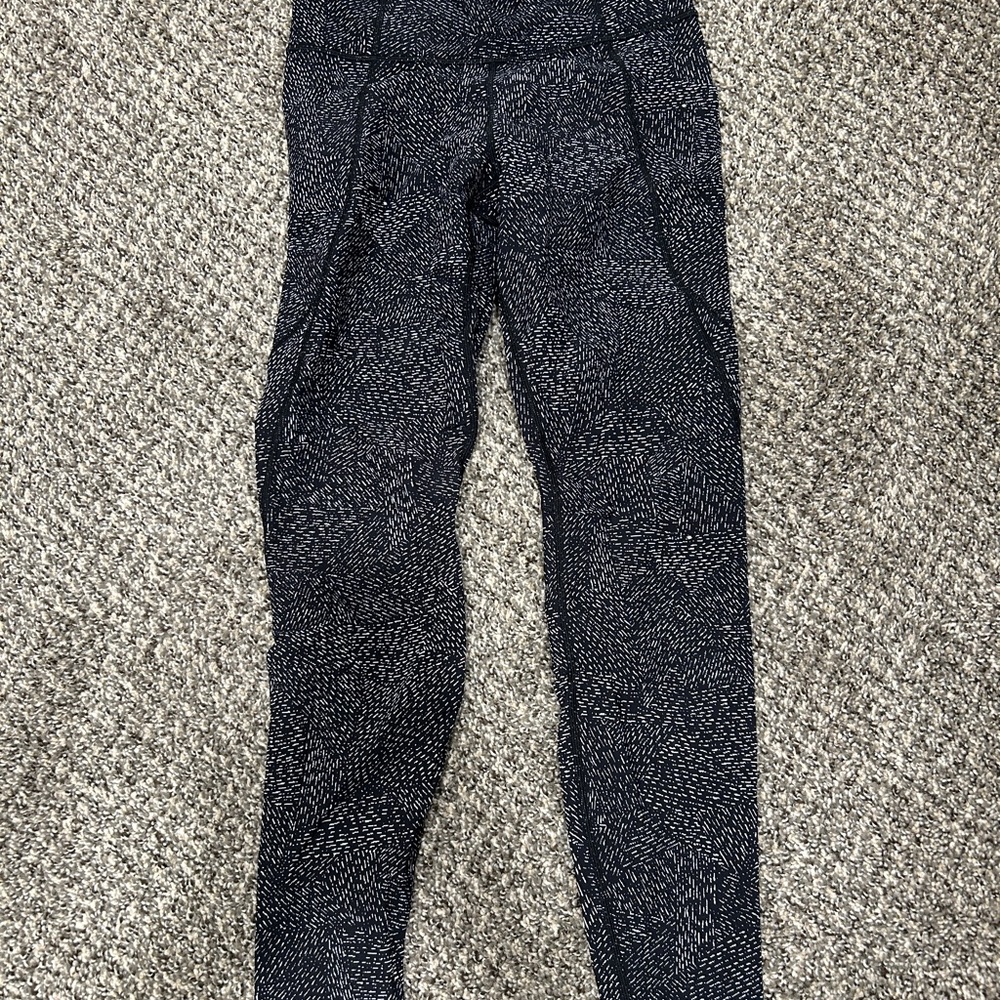 Black Patterned leggings